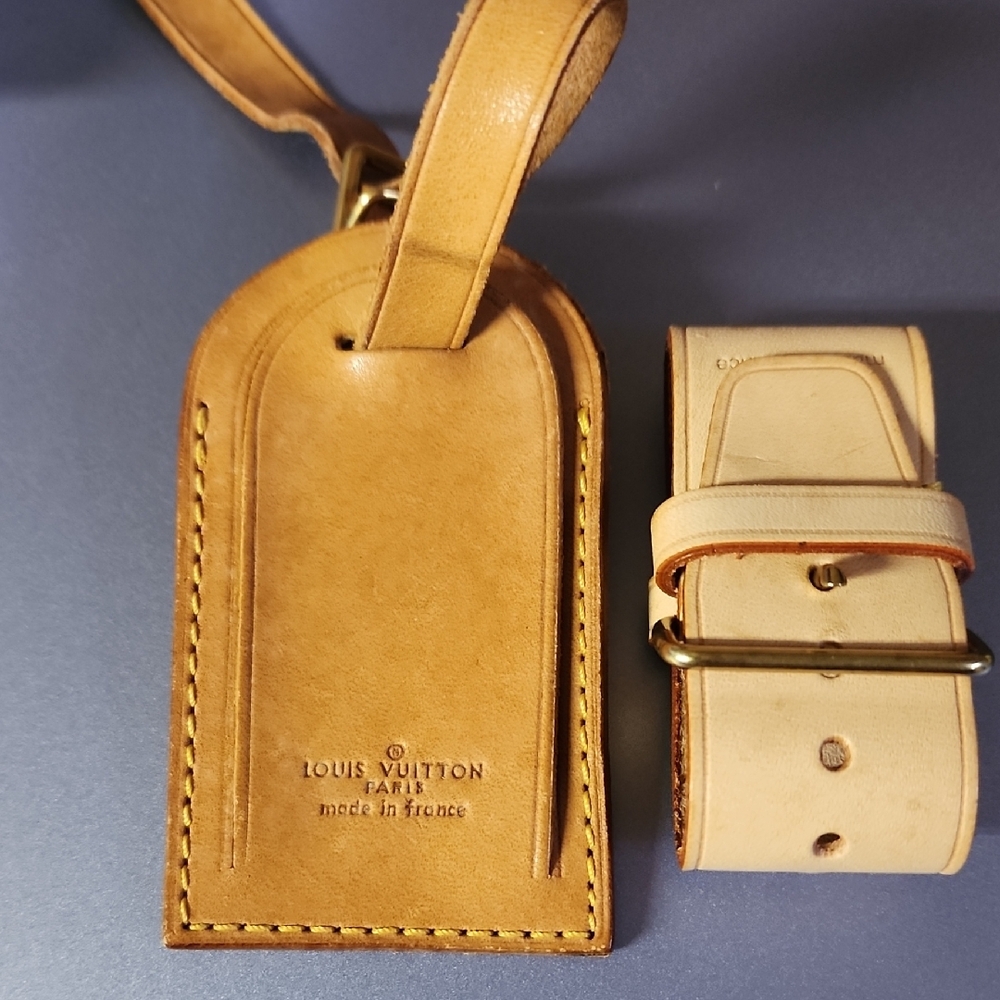 Louis Vuitton Tan Leather Bag
